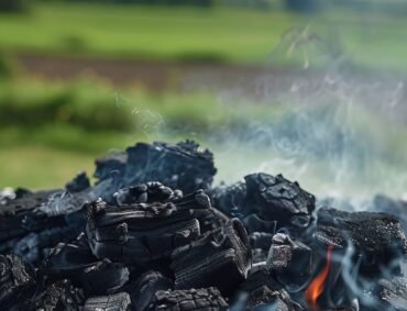 view-fiery-burning-charcoal